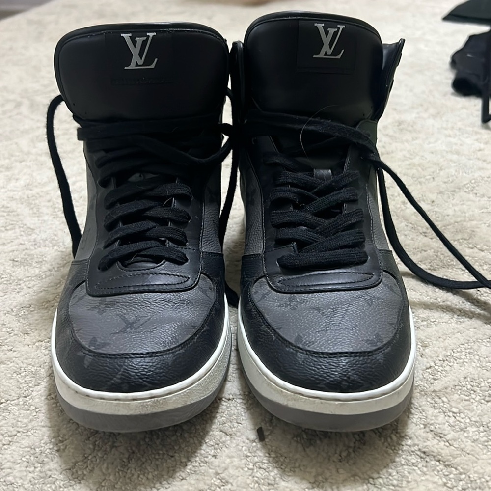 Louis Vuitton Rivoli Cloth High Trainers